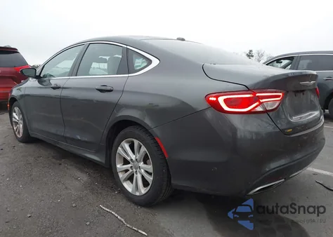 2016 Chrysler 200 Limited z USA, uszkodzony, nr VIN 1C3CCCAG3GN183798